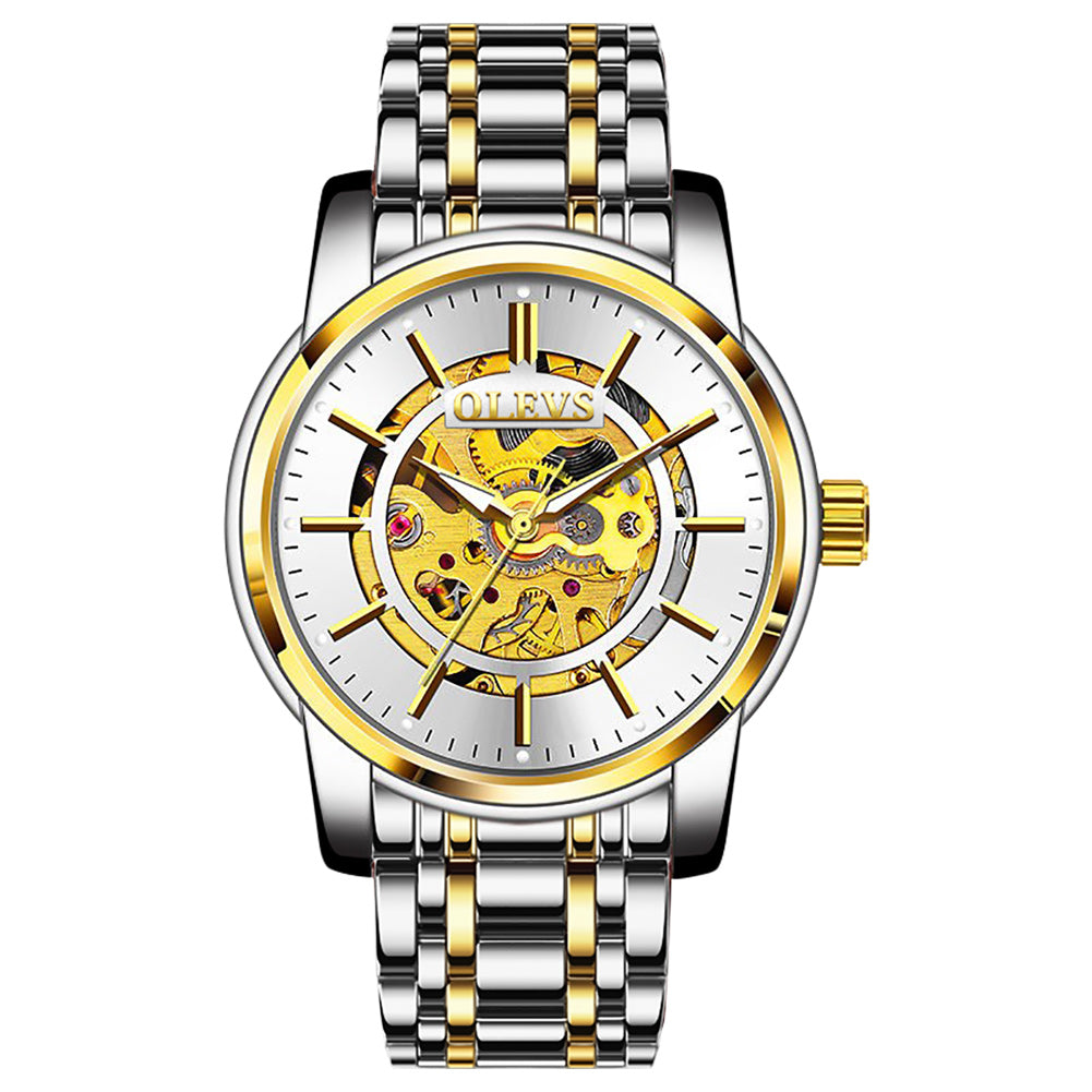 Multi-function Hollow Mechanical Watch For Men