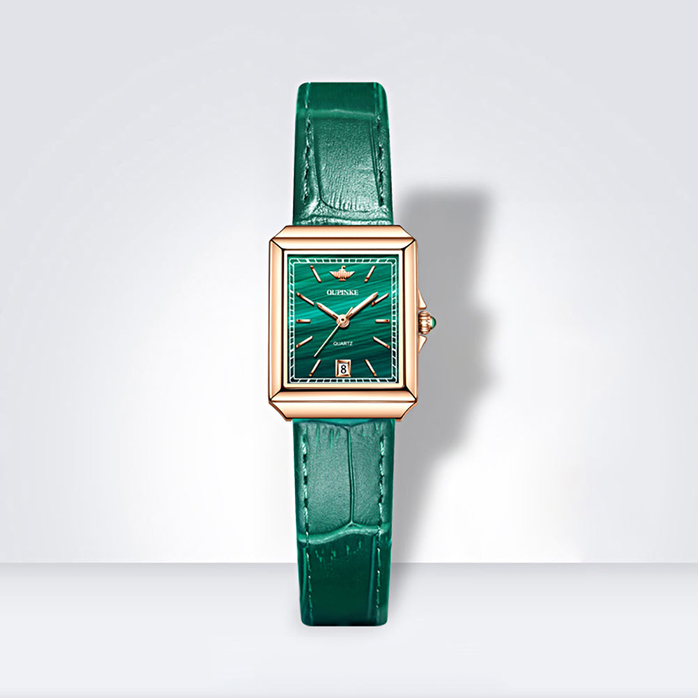 Rectangular fashion quartz watch waterproof simple compact high appear ...