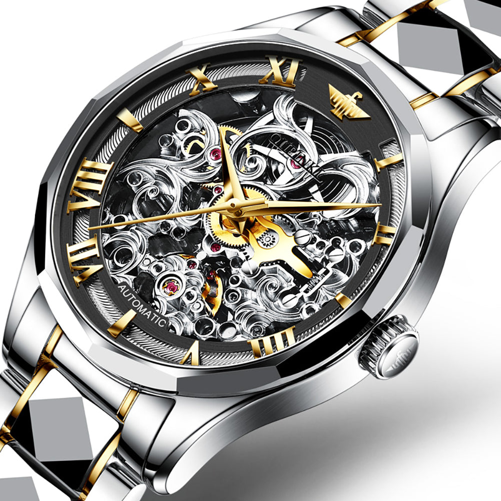 Skeleton Automatic Mechanical Men’ s Watches