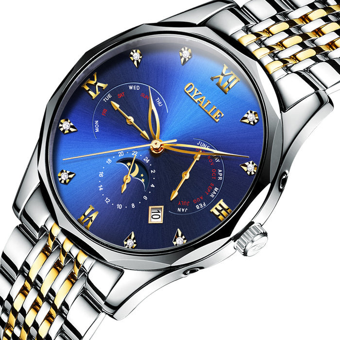 OLEVS automatic mechanical watch fashion multifunctional waterproof men's watch