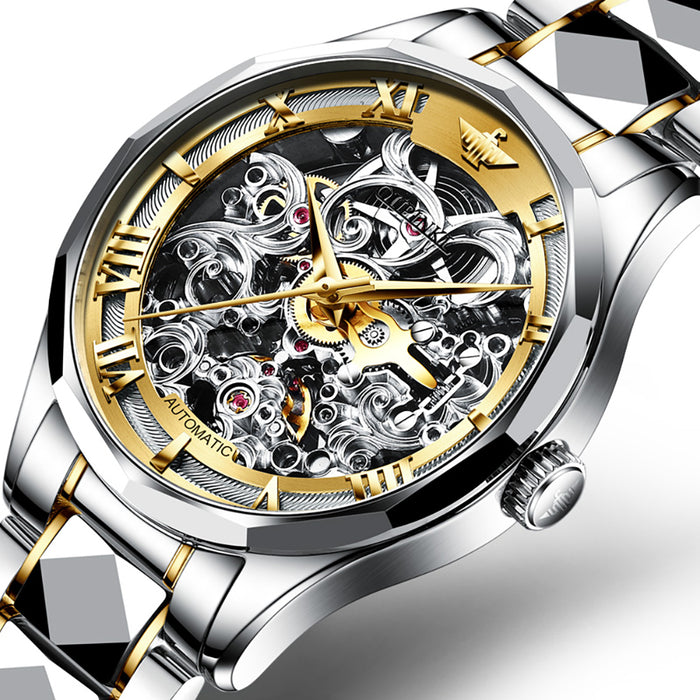 Skeleton Automatic Mechanical Men’ s Watches