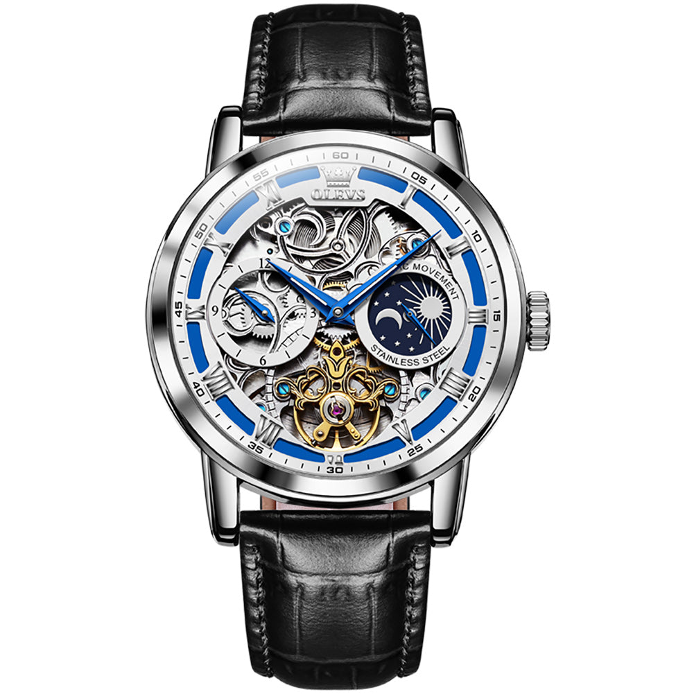 Multifunctional Hollow Tourbillon Mechanical Watch Luminous Men's Watch