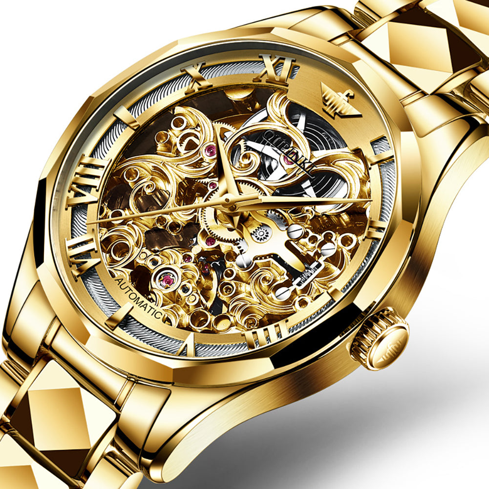 Skeleton Automatic Mechanical Men’ s Watches