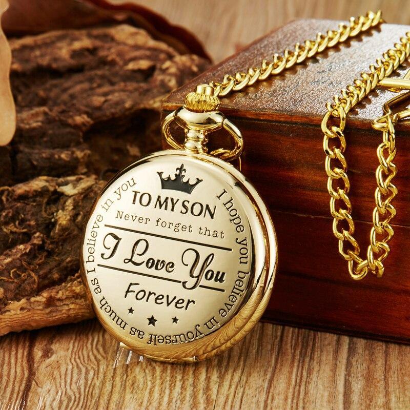 TO MY SON Luxury Pocket Watch