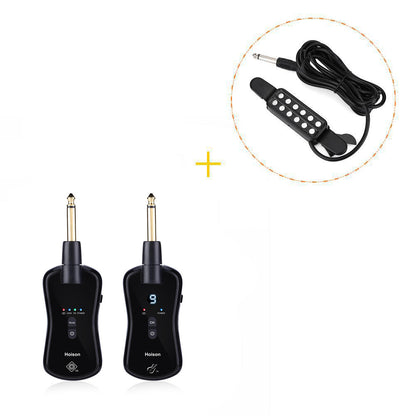 Hoison S8 Wireless Guitar System Wireless Audio Electric Guitar Transmitter Receiver 10 Channels Transmission Range High Frequency