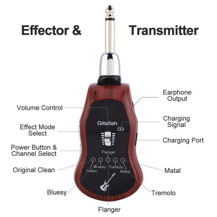 Portable K380C Wireless Transmitter Receiver