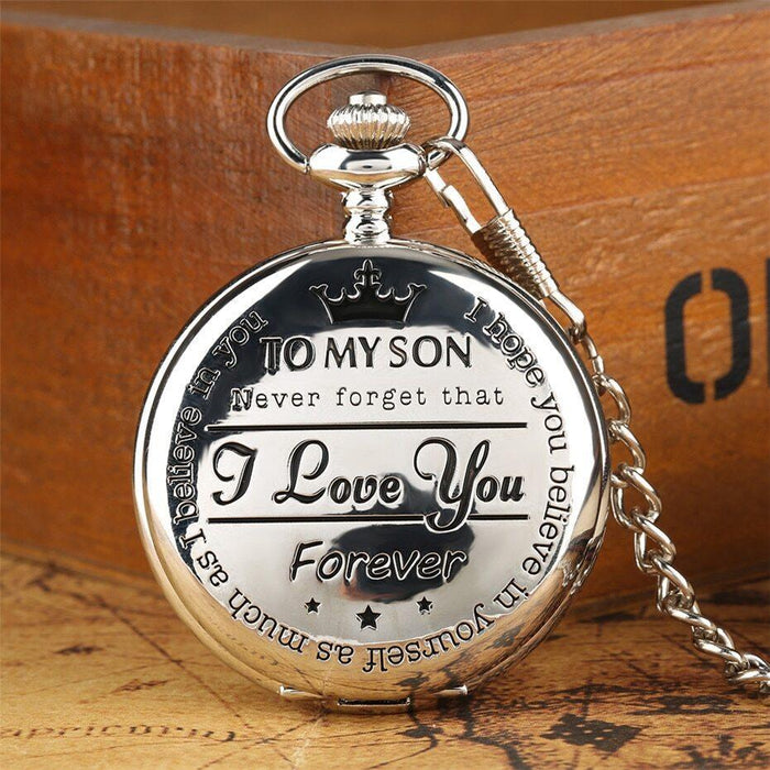 TO MY SON Luxury Pocket Watch